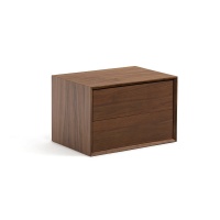 Ящик Д60 x Г42 см из орехового дерева Archivita единый размер каштановый AM.PM  фото, kupilegko.ru